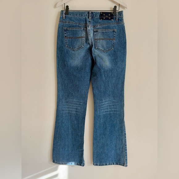 Express Women’s Boot Cut Jeans with Beaded Detail - Size 5/6 Rare - Picture 7 of 11